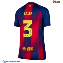 Fotballdrakt Dame Barcelona Alejandro Balde #3 Hjemmedrakt 2025-26 Kortermet